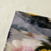 Blume mit Kostenvoranschlag Strandtuch (Beispiel)