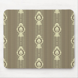 Blume mit Lorbeerkranz in Sepia Mousepad