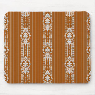 Blume mit Lorbeerkranz Mousepad