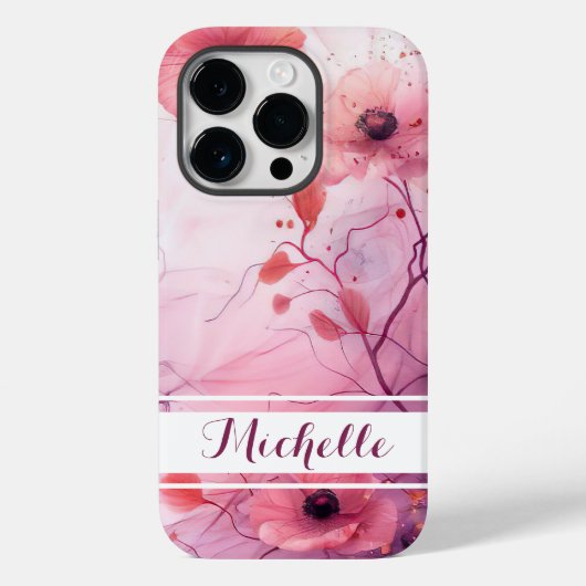 Blume mit Namen Case-Mate iPhone Hülle (Rückseite)