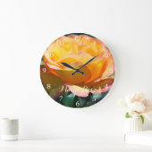 Blume mit Namen Große Wanduhr (Zuhause)