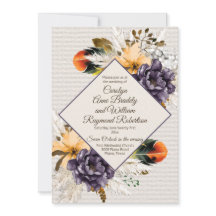 Blume mit Pampas Grass und Feather Wedding