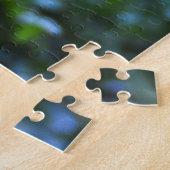 Blume mit rotem Poker Puzzle (Seite)