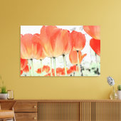 Blume mit roten Tulpen Leinwanddruck (Insitu (Wohnzimmer))