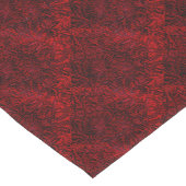 Blume mit roter Decoration Kurzer Tischläufer (Ecke)