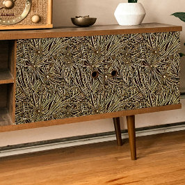 Blume mit Spiky Massed Muster Decoupage Seidenpapier