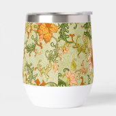 Blume mit Vintagen chinesischen Zierschriften (Links)