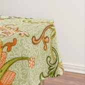 Blume mit Vintagen chinesischen Zierschriften Tischdecke (Beispiel)