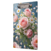 Blume mit zeitloser, extravaganter Eleganz Klemmbrett (Links)