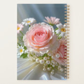 Blume mit zeitloser, extravaganter Eleganz Planer (Rückseite)