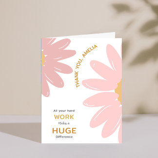 Blume Mitarbeiterinnen und Mitarbeiter Wertschätzu Einladung