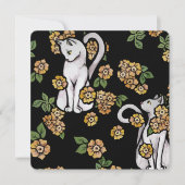 Blume Mitteilungskarte (Vorderseite)