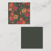 Blume Mitteilungskarte (Vorne/Hinten)