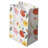 Blume Mittlere Geschenktüte (Rückseite Schrägansicht)
