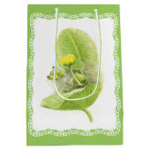 Blume Mittlere Geschenktüte (Rückseite)