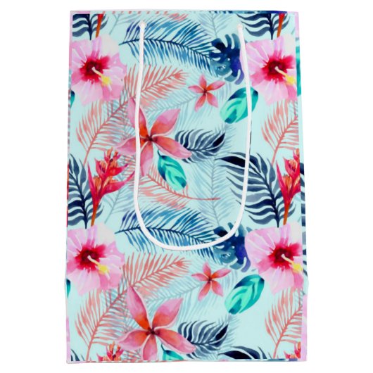 Blume Mittlere Geschenktüte (Rückseite)