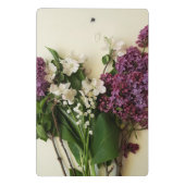 Blume Mix Mini-Zwischenablage Mini Klemmbrett (Rückseite)