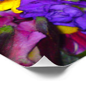 Blume Mix Perfect Poster (Ecke)