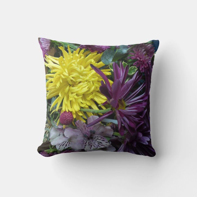 Blume Mix Pillow Kissen (Vorderseite)