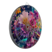 Blume Mix Vase 1 Dartscheibe (Vorderseite Links)