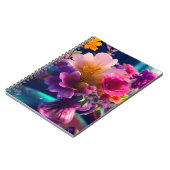 Blume Mix Vase 1 Notizblock (Linke Seite)