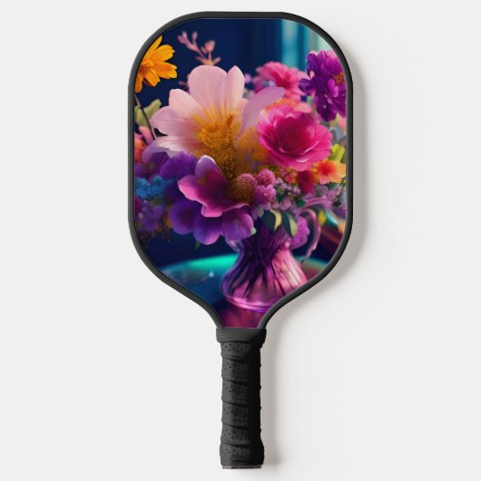Blume Mix Vase 1 Pickleball Schläger (Vorderseite)