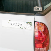 Blume Moderner Name Beruflich Autoaufkleber (Auf Lkw)
