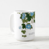 Blume Moderner Name Beruflich Kaffeetasse (Vorderseite Links)