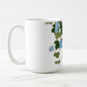 Blume Moderner Name Beruflich Kaffeetasse (Links)