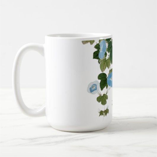 Blume Moderner Name Beruflich Kaffeetasse (Links)