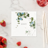 Blume Moderner Name Beruflich Serviette (Beispiel)