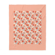 Blume Modernes Fleece Blanket