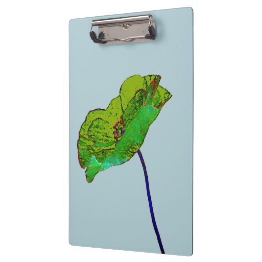 Blume Mohn Blumendesign Klemmbrett (Links)