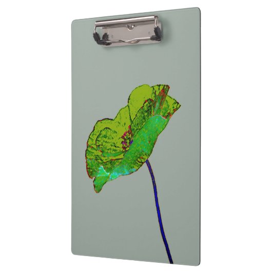 Blume Mohn Blumendesign Klemmbrett (Links)