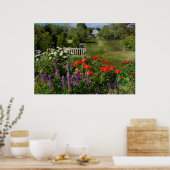 Blume - Mohn - Himmelsreich Poster (Küche)