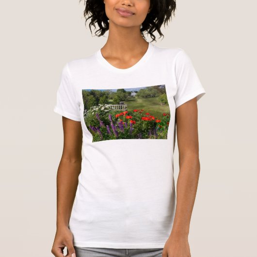 Blume - Mohn - Himmelsreich T-Shirt (Vorderseite)