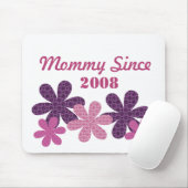 Blume Mommy As Mousepad, Lila Mousepad (Mit Mouse)