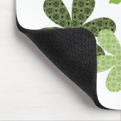 Blume Mommy seit Mousepad, grün Mousepad (Ecke)