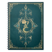 Blume Mond Grimoon Notizblock (Vorderseite)