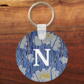 Blume Mongram Schlüsselanhänger (Vorderseite)