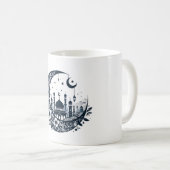Blume Moon Mosque Kaffeetasse (VorderseiteRechts)