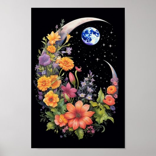 Blume Moon Poster (Vorne)