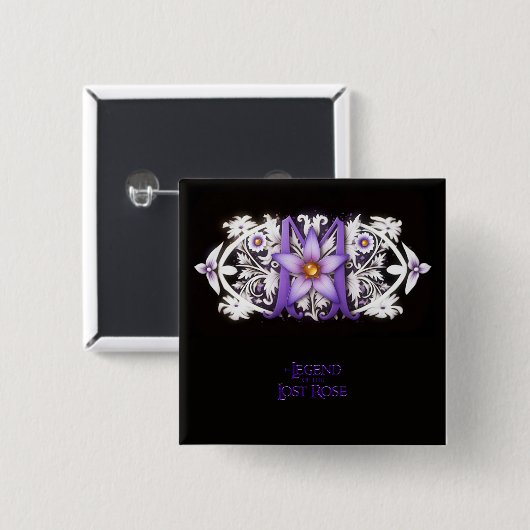 Blume Morgana Fantasy Button (Vorne & Hinten)