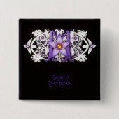 Blume Morgana Fantasy Button (Vorderseite)