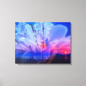 Blume morgens - Leinwand (Vorderseite)