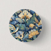 Blume Morris Art Button (Vorderseite)