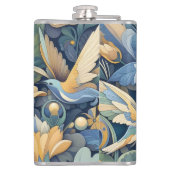 Blume Morris Art Flachmann (Rückseite)