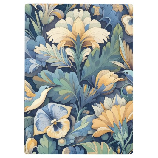 Blume Morris Art Klemmbrett (Rückseite)