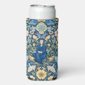 Blume Morris Art Selters Dosenkühler (Seltzer Rückseite)