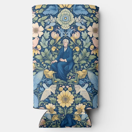 Blume Morris Art Selters Dosenkühler (Rückseite)